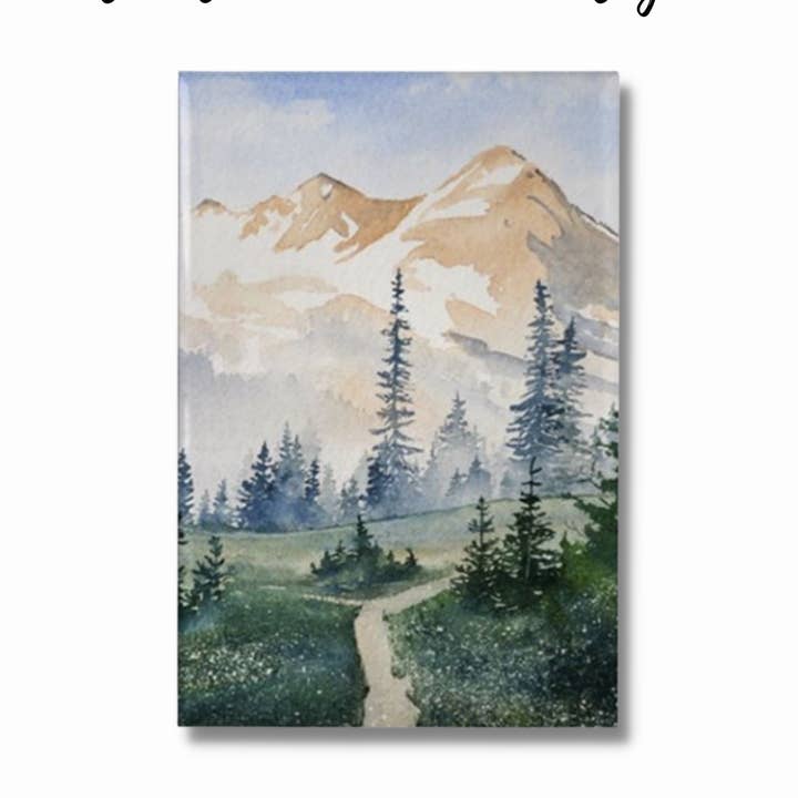 monte. Imán de verano más lluvioso, recuerdo de las Montañas Cascade para venta al por mayor de CMarie Northwest