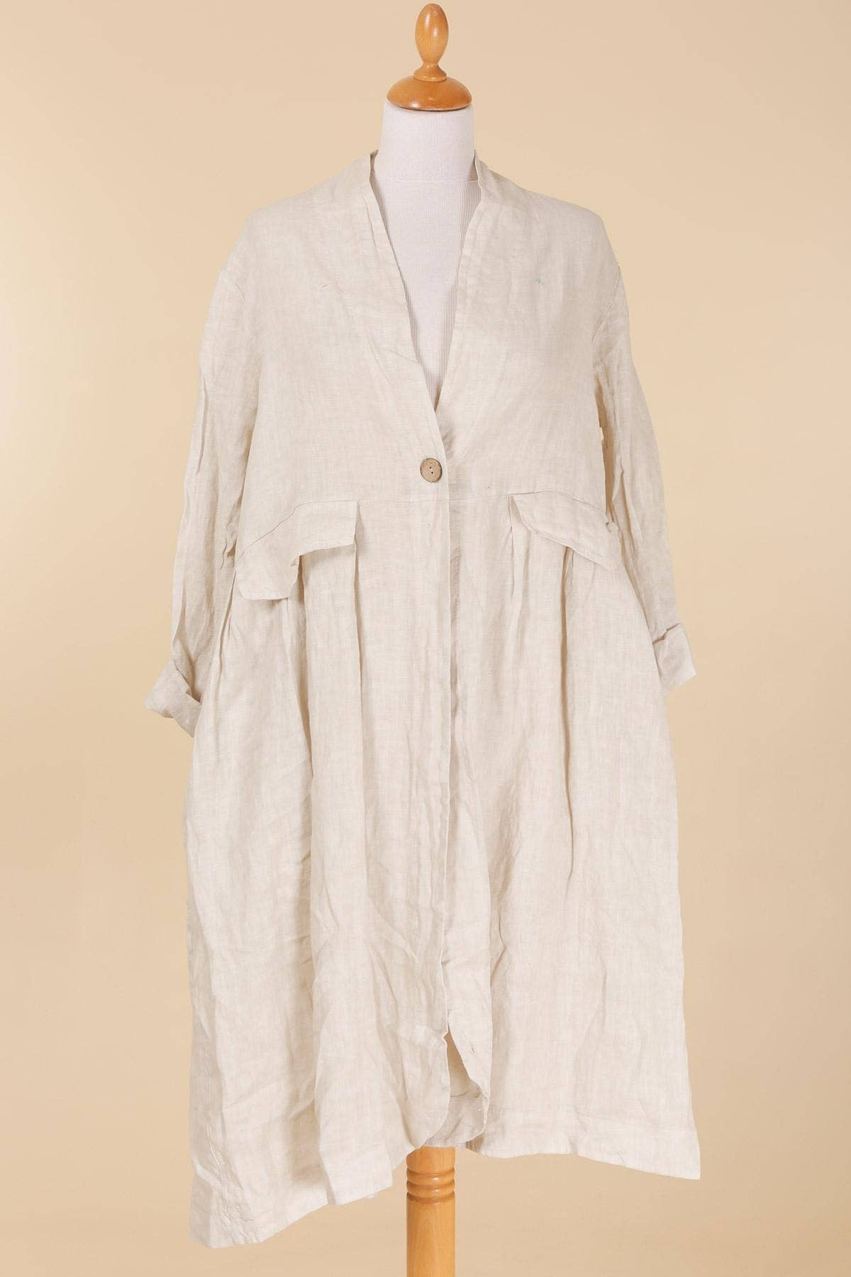 la maison des fibres naturelles - Wholesale Jacket - Women's - 62411 100% linen jacket made in Italy1