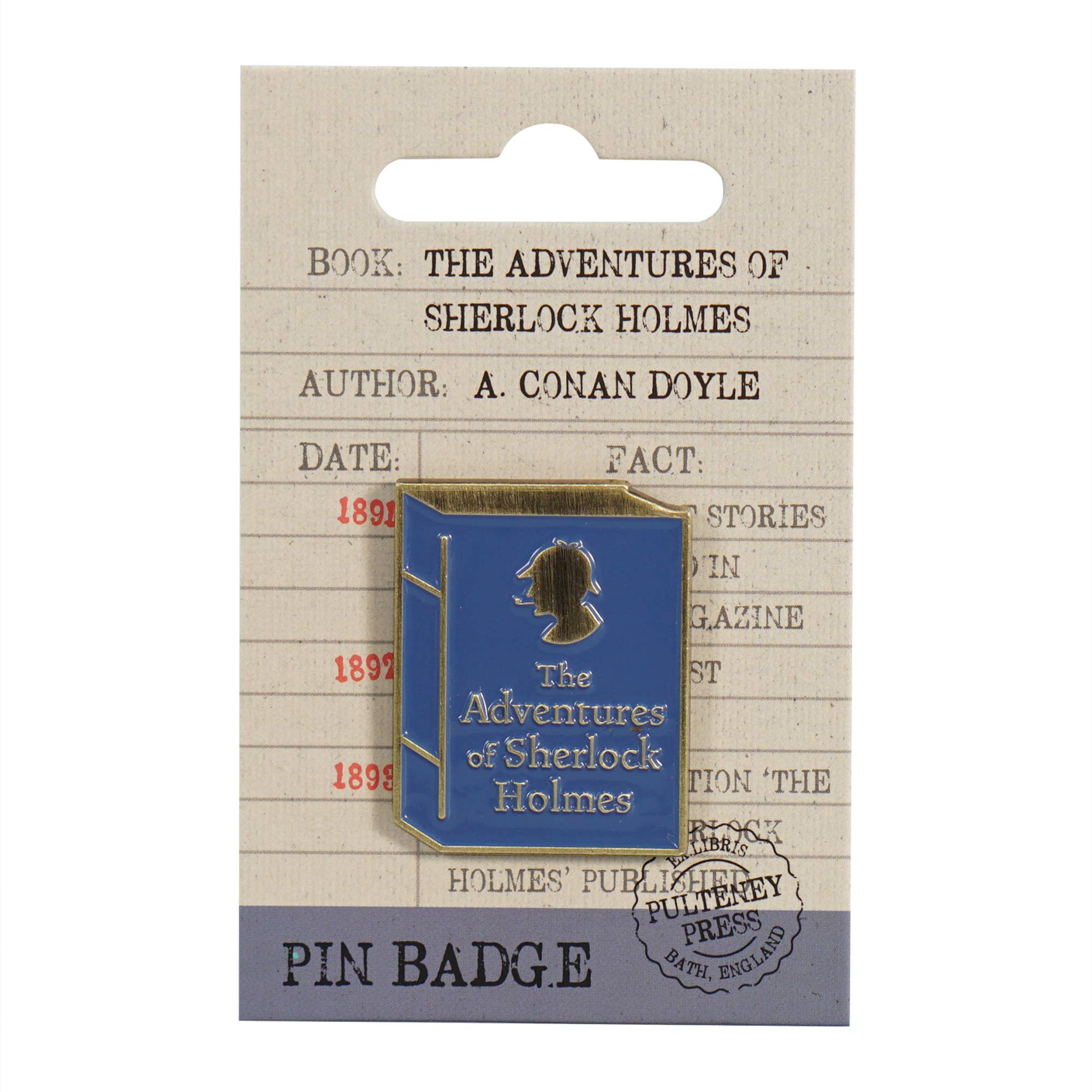 Half Moon Bay - Wholesale Lapel Pin/Button - Metal Pin Badge Sherlock Holmes English Detective Book1