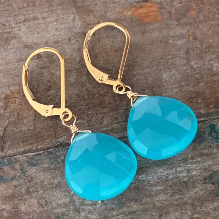 Aruba Earrings / Blue for wholesale by Jennifer King Designs