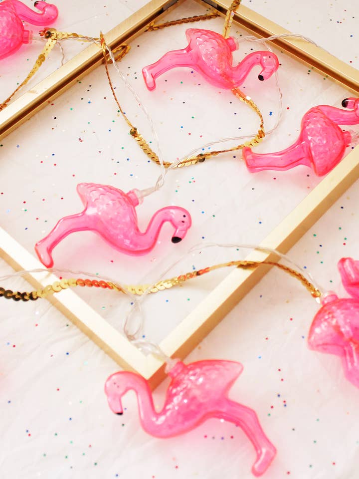 10L LED BIANCO CALDO CON FENICOTTERO, 8 «X20" SP, CON BATTERIA 2AA B per la vendita all'ingrosso da parte di Perfect Holiday