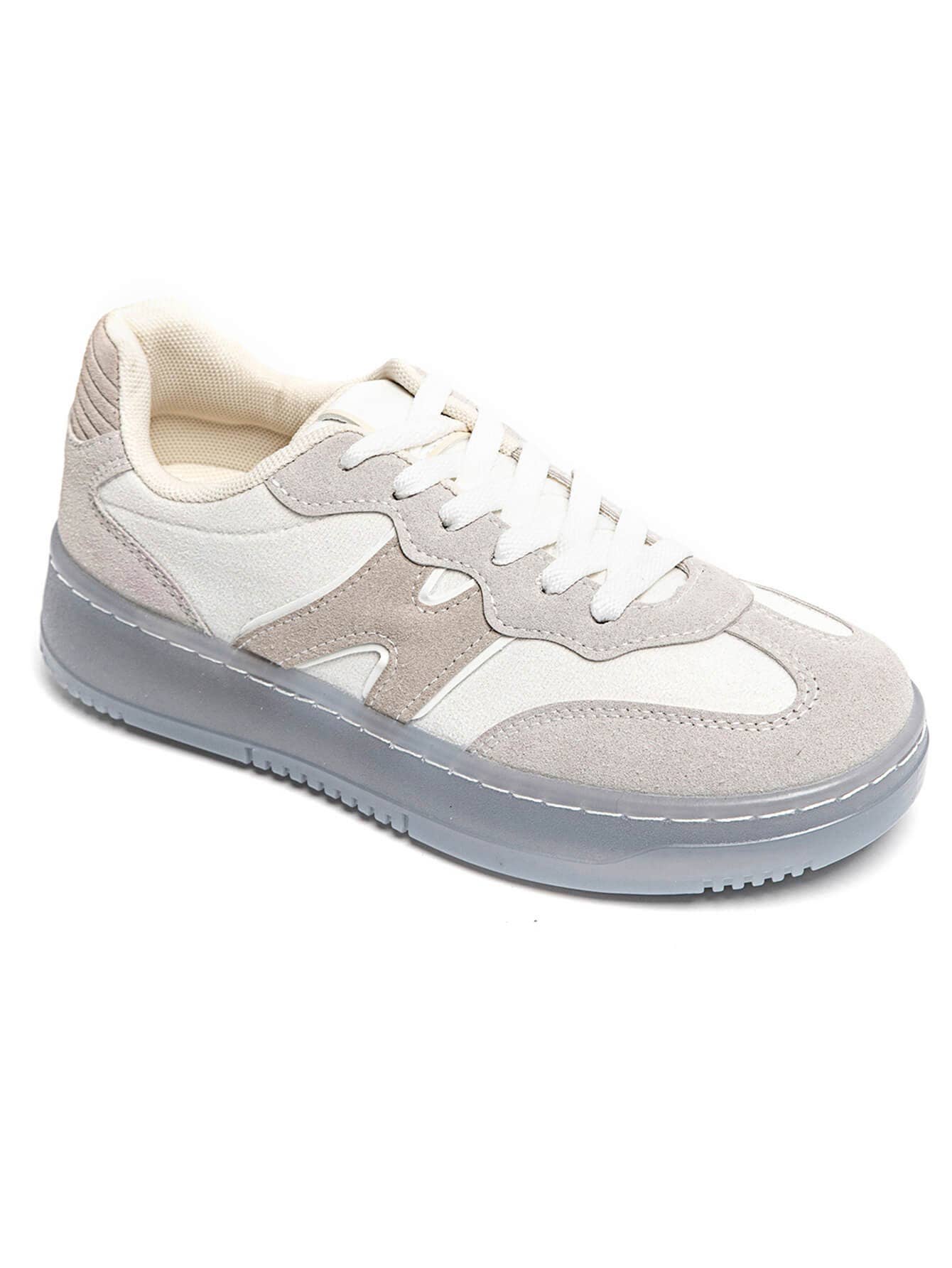 No Doubt Shoes – Engroshandel Lifestyle sneaker - Dame – KLASSISKE GADESKO I KONTRASTFARVER MED SNØREBÅND I IMITERET RUSKIND11