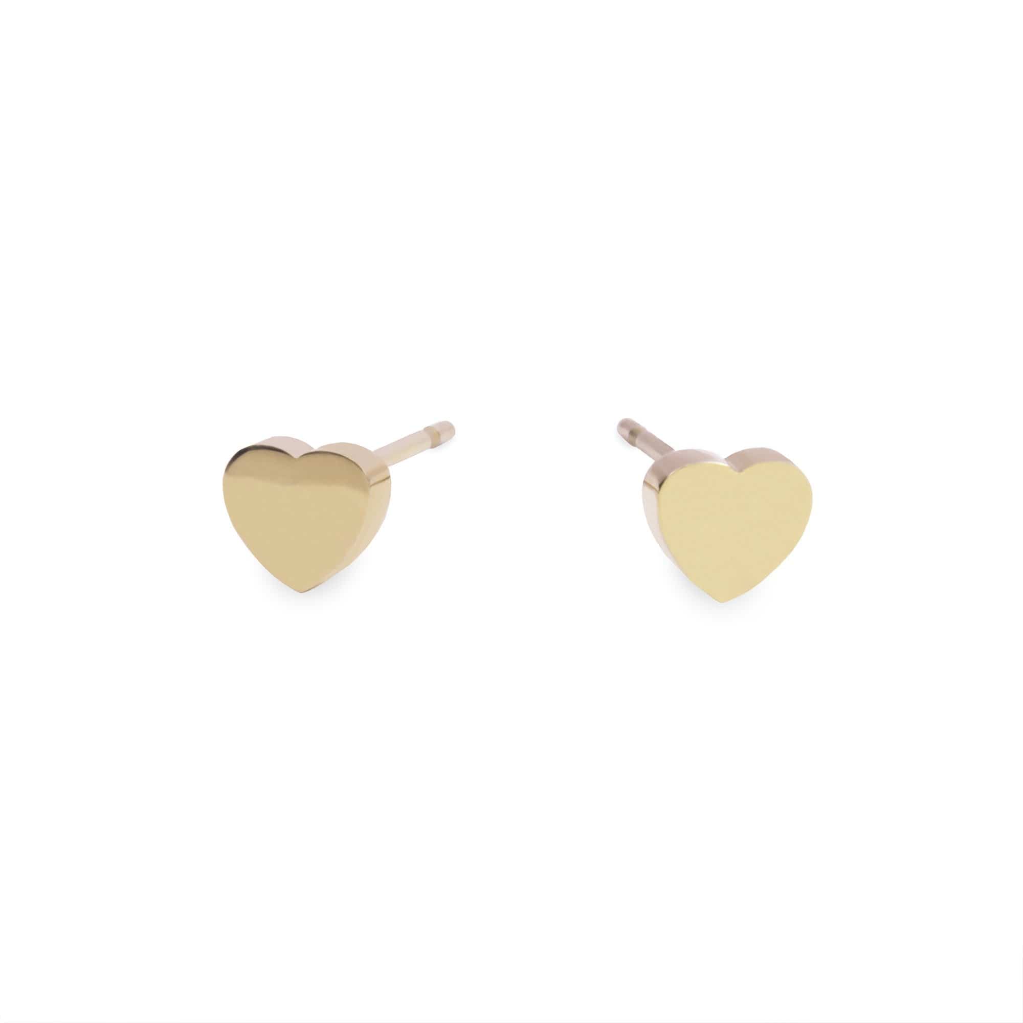 Mathieu Blanchard - Wholesale Stud/Post Earrings - Boucles d'oreilles Petits coeurs en acier2