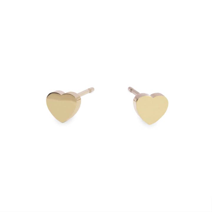 Mathieu Blanchard - Wholesale Stud/Post Earrings - Boucles d'oreilles Petits coeurs en acier2