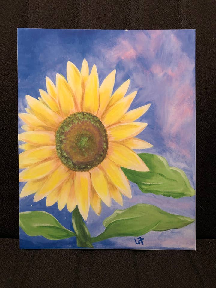 Sunflower Print for wholesale by Fox's Den Art