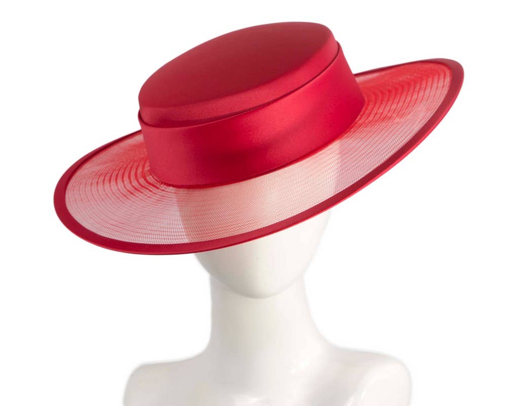 Max Alexander by Cupids Millinery Melbourne - Venta al por mayor Sombrero canotier - Mujer - Sombrero de navegante de diseñadores. ¡De cualquier color!23