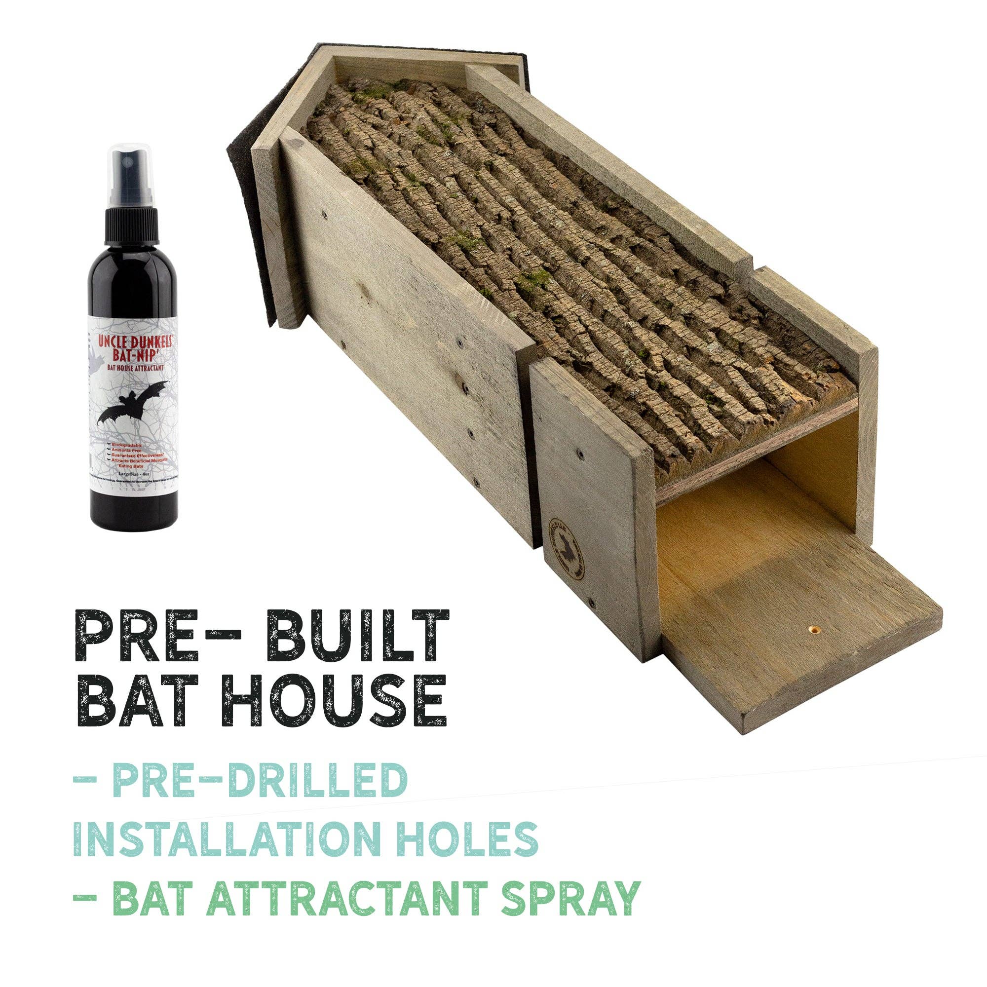 Kurated Korner – wholesale Bird house – Uncle Dunkel's Multi-Chamber Bat House7