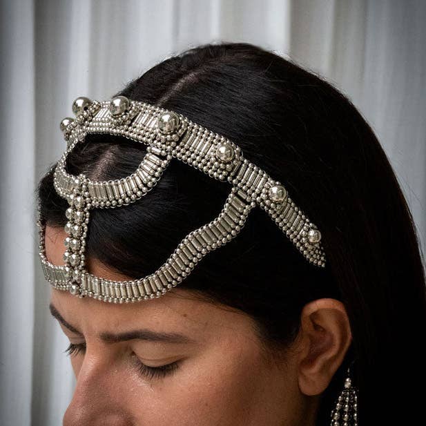 OBJECT & DAWN – wholesale Fashion headband – women's – Khutulun Modular Headband - 3 Color Variants3