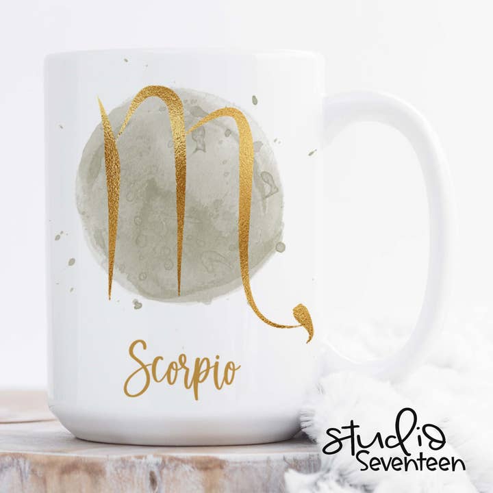 Studio Seventeen - Wholesale Coffee Mug - Horoscope Coffee Mug with the Zodiac Sign Scorpio0