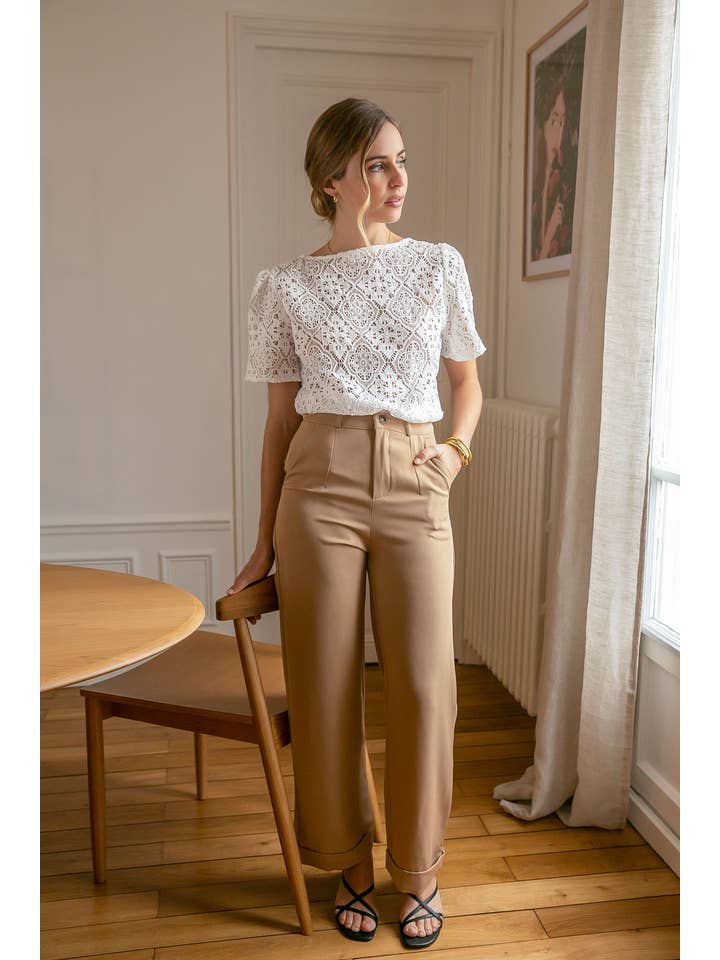 LOVIE & CO - Vendita all'ingrosso Pantalone - Donna - Pantaloni larghi NOE4