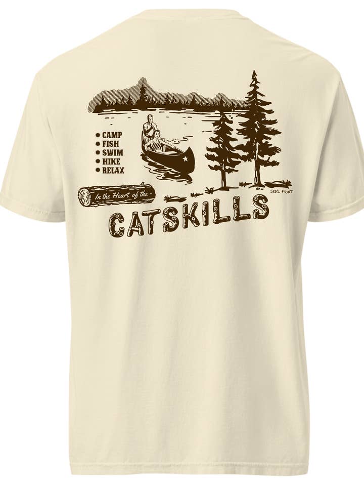 Catskill Mountains T-Shirt for wholesale by 5801 Print House