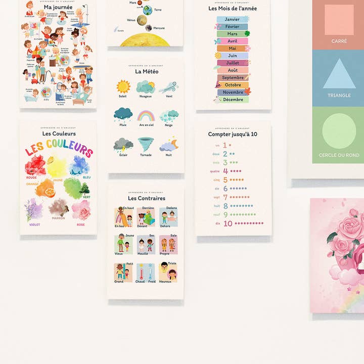 Imagine affiche – Großhandel Poster – Poster „Lerne die Gegensätze“ kennen4