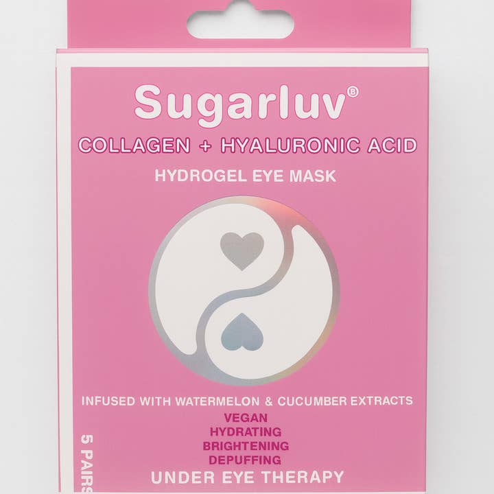 Sugarluv - Wholesale Eye treatment mask - Collagen & Hyaluronic Acid Hydrogel Eye Mask 5pk