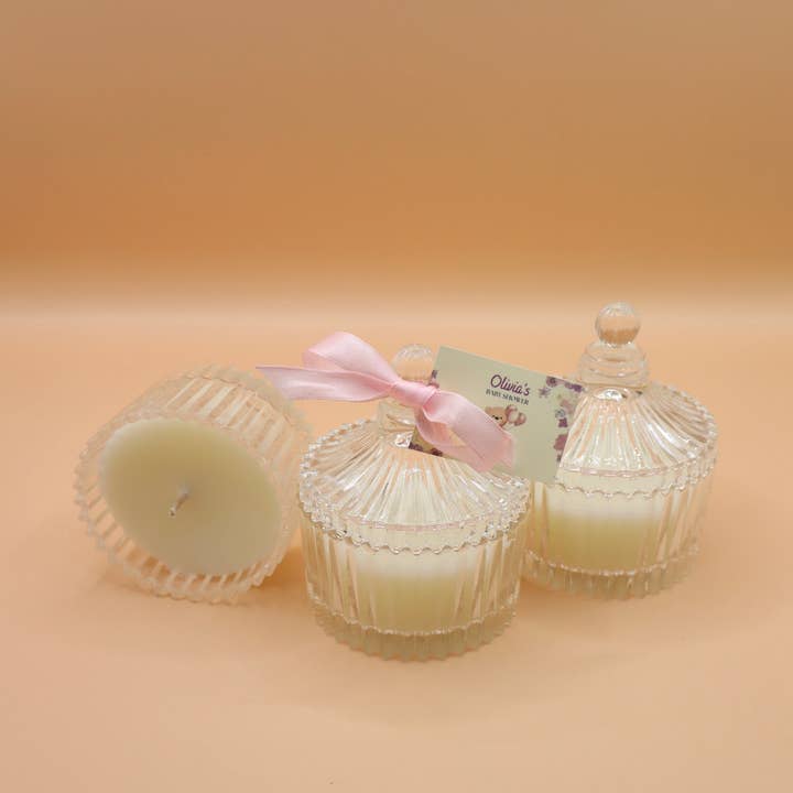 alCo Candles - Wholesale Party Favor - Personalized Baby Shower Party Favors - Mini Candle | Baby Girl2