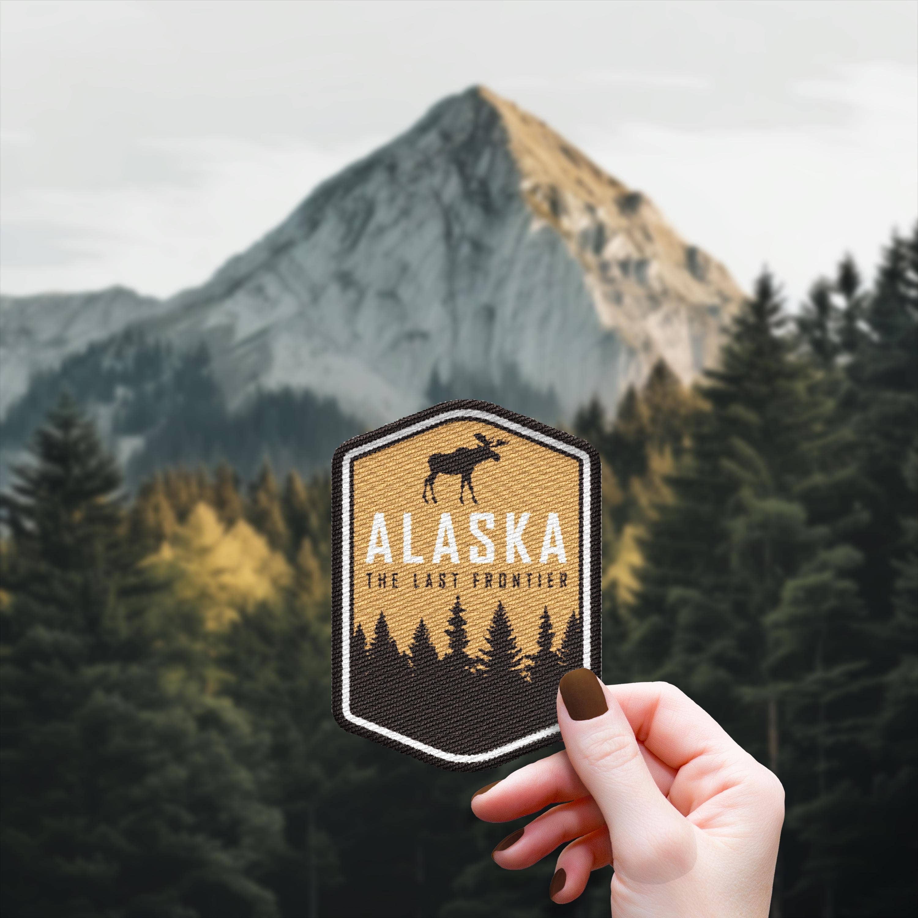 Venture Co. - Wholesale Patch - Alaska Embroidered Iron On Patch2