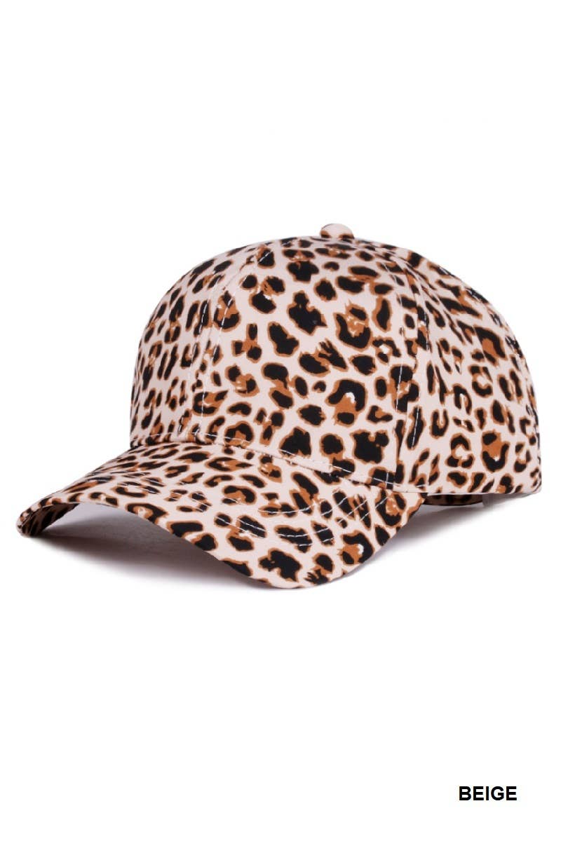 Vanilla Monkey - Wholesale Baseball Cap - Women's - Leopard Pattern Baseball Cap3