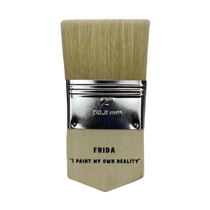 Frida 2" Flat Clay and Chalk Artisan Paint Brush for wholesale by Daydream Apothecary