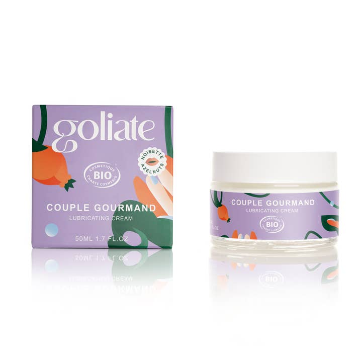 GOLIATE – Großhandel Gleitmittel – Das Gourmet-Paar 2 in 1 — Gleitcreme und Massage