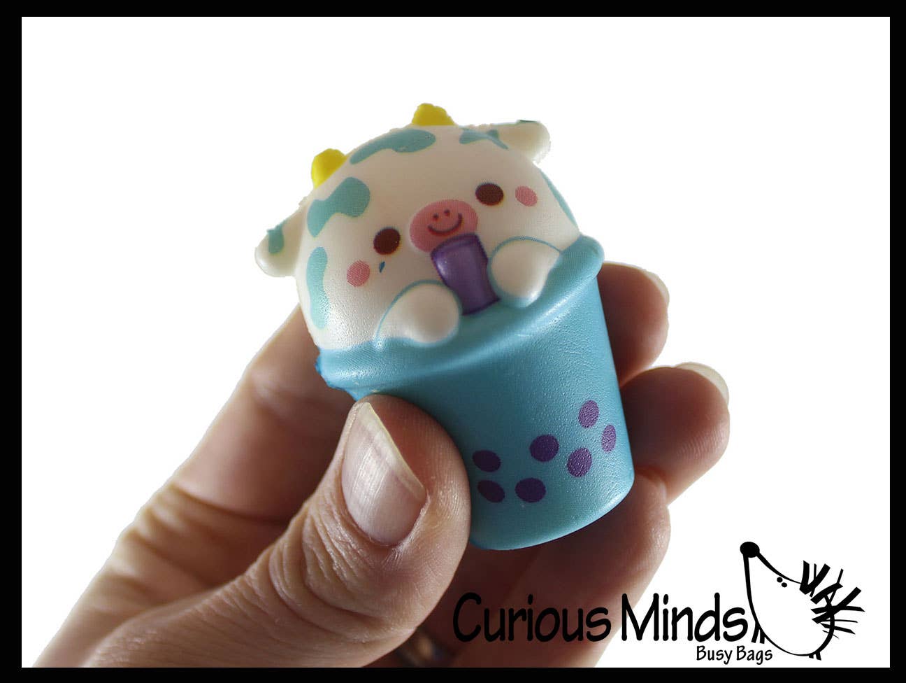 Curious Minds Toys - Wholesale Squishy Toy - Kids & Baby - 1 Mini Animal Drinking Bubble Drink Cute Micro Slow Rise7