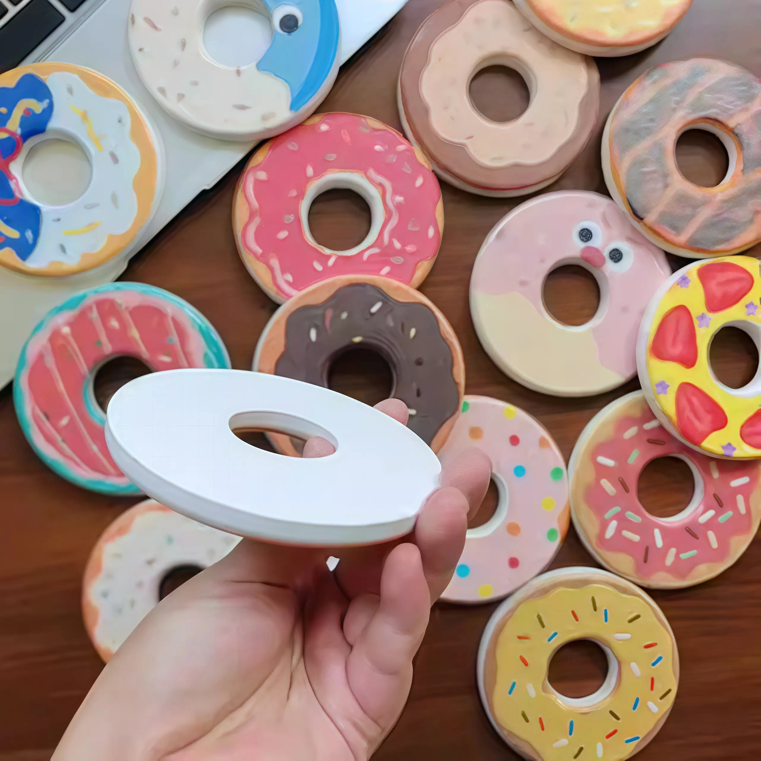 Otterware – wholesale Coasters – Novelty Doughnut Diatomaceous Earth Coasters17