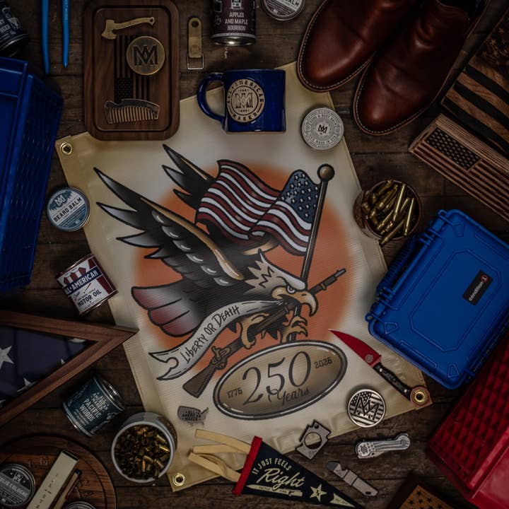 America's 250 Banner for wholesale by All American Maker