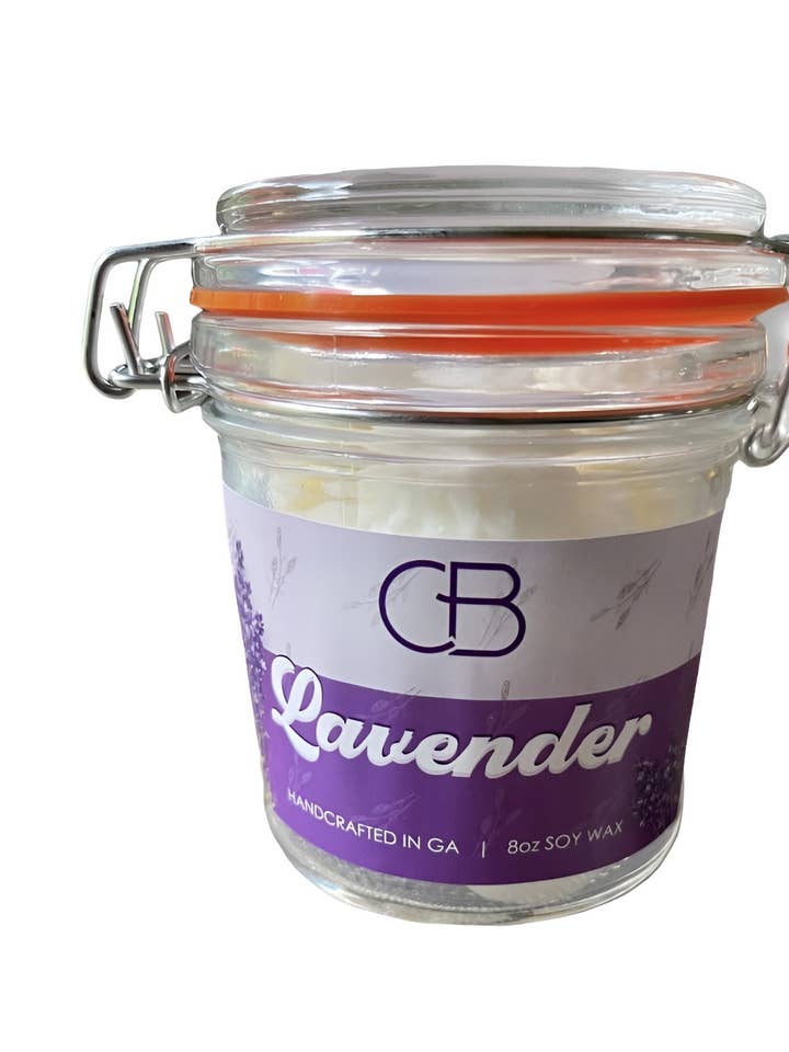 Cera de soja lavanda derrete por atacado de Coco Bella Company