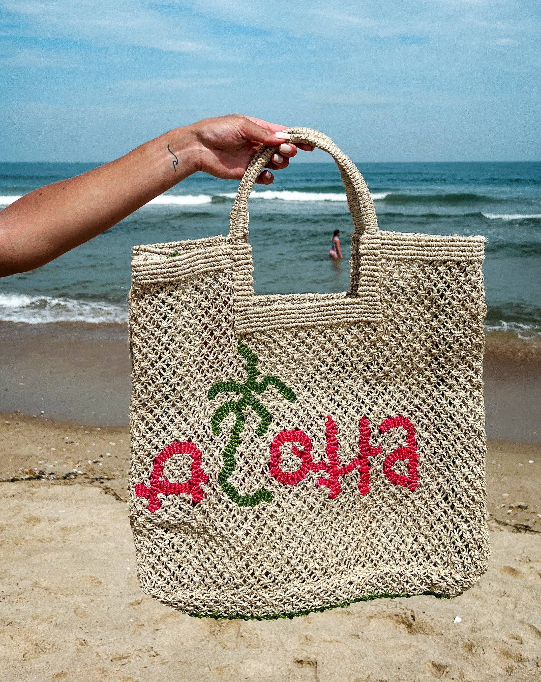 Bella Rea Swim - Wholesale Tote Bag - Women's - The Jacksons - Aloha Beach Bag1