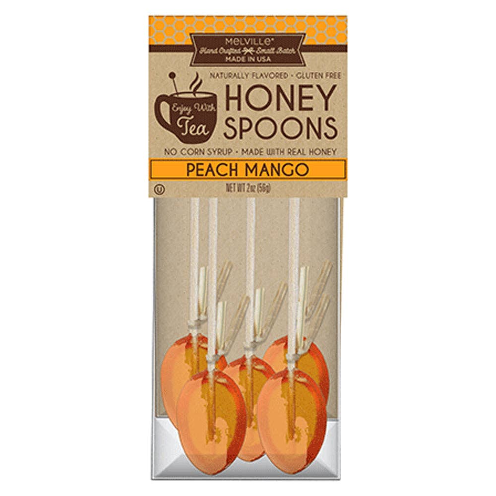 Melville Candy Company - Wholesale Lollipop - Peach Mango Honey Spoons2