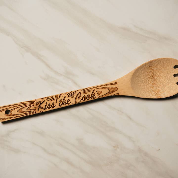 Kiss the Cook (Salad Scoop) for wholesale by Dom Chi Designs