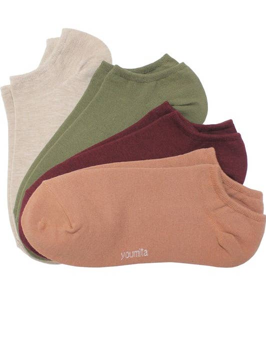 ASST-4 Color - 24 paia Calzini Youmita 4 colori assortiti-YM80-SOX-69-24 in vendita all'ingrosso su Faire1