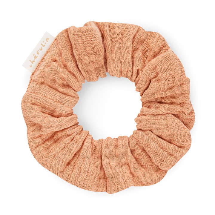 MUSSELIN SCRUNCHIE - Koral for engroshandel hos Chérubin
