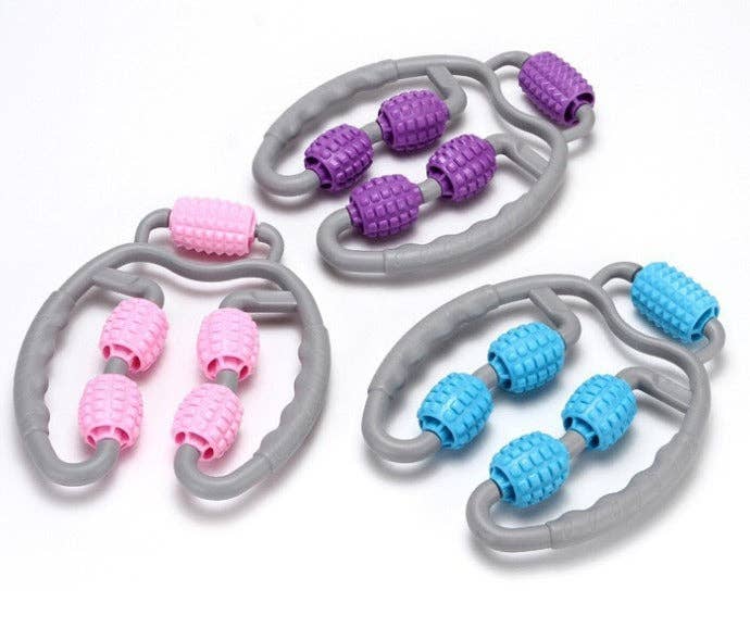 VIGOR – Engroshandel Massageapparat til kroppen – Muscle Relax yoga manuel massager rullehjul ben hals hånd8