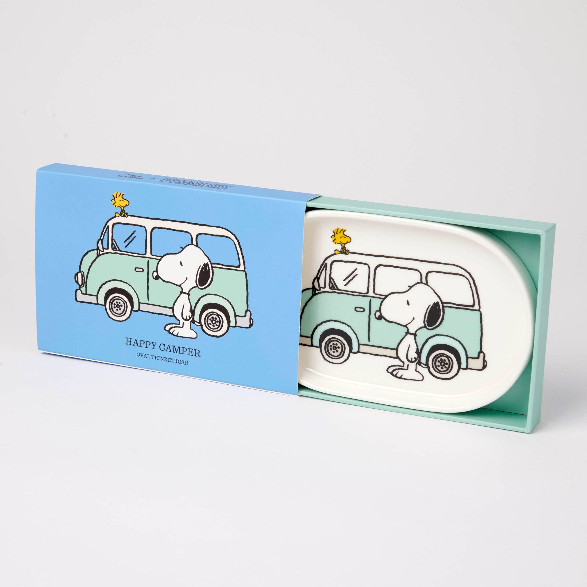Magpie – wholesale Jewellery dish – Peanuts Oval Trinket Dish Camper2