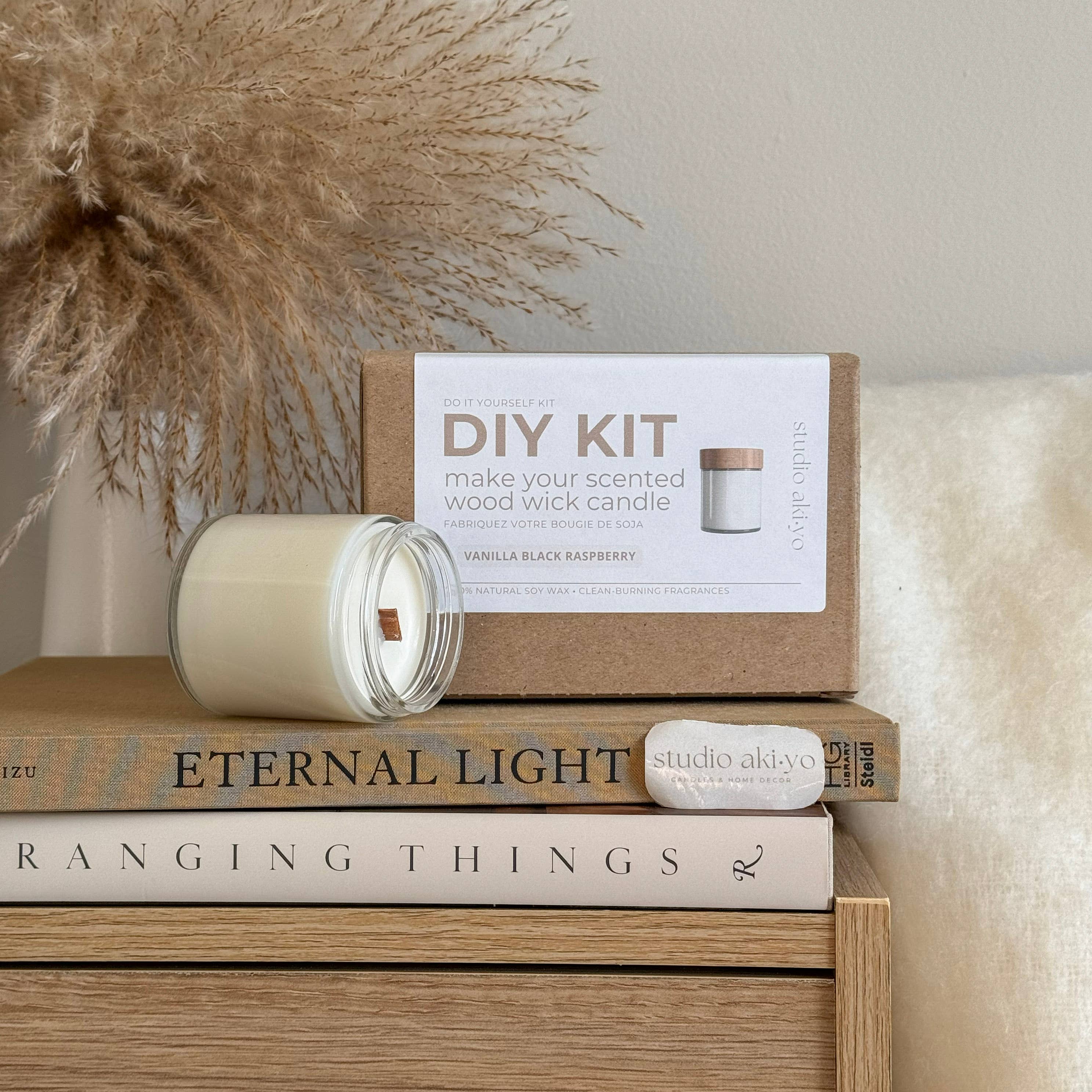 Studio Akiyo - Wholesale DIY Craft Kit - Sea Salt Sage DIY Candle Making Kit | Fun Adult Craft Kit2