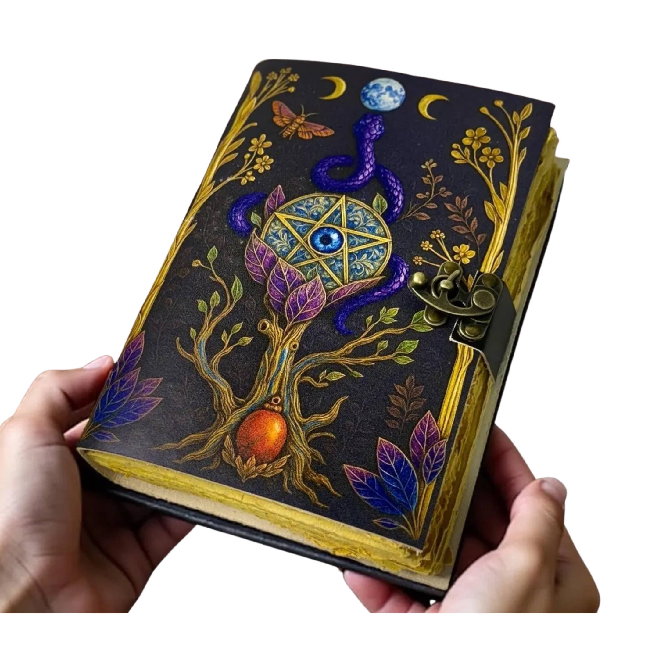 Billion Brothers – wholesale Journal och dagbok – Ockult Läderjournal Omslag Keltisk Grimoire Anteckningsbok Dagbok4