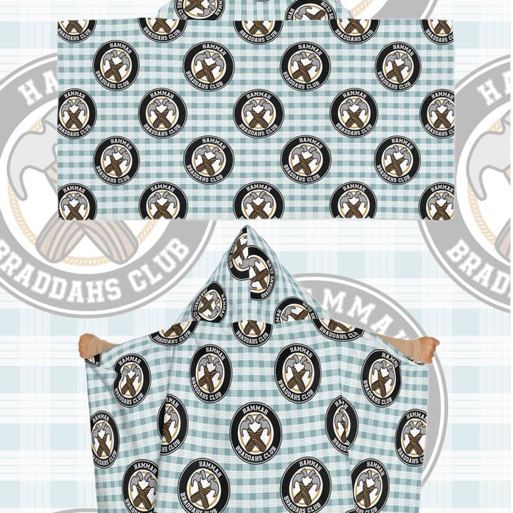 Hammah Braddahs Club Holoholo Towels for wholesale by The Sweetest Keiki Co.