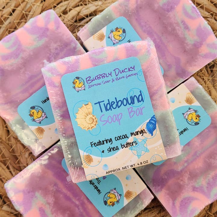 "Tidebound" Artisan Soap for wholesale by Bubbly Ducky