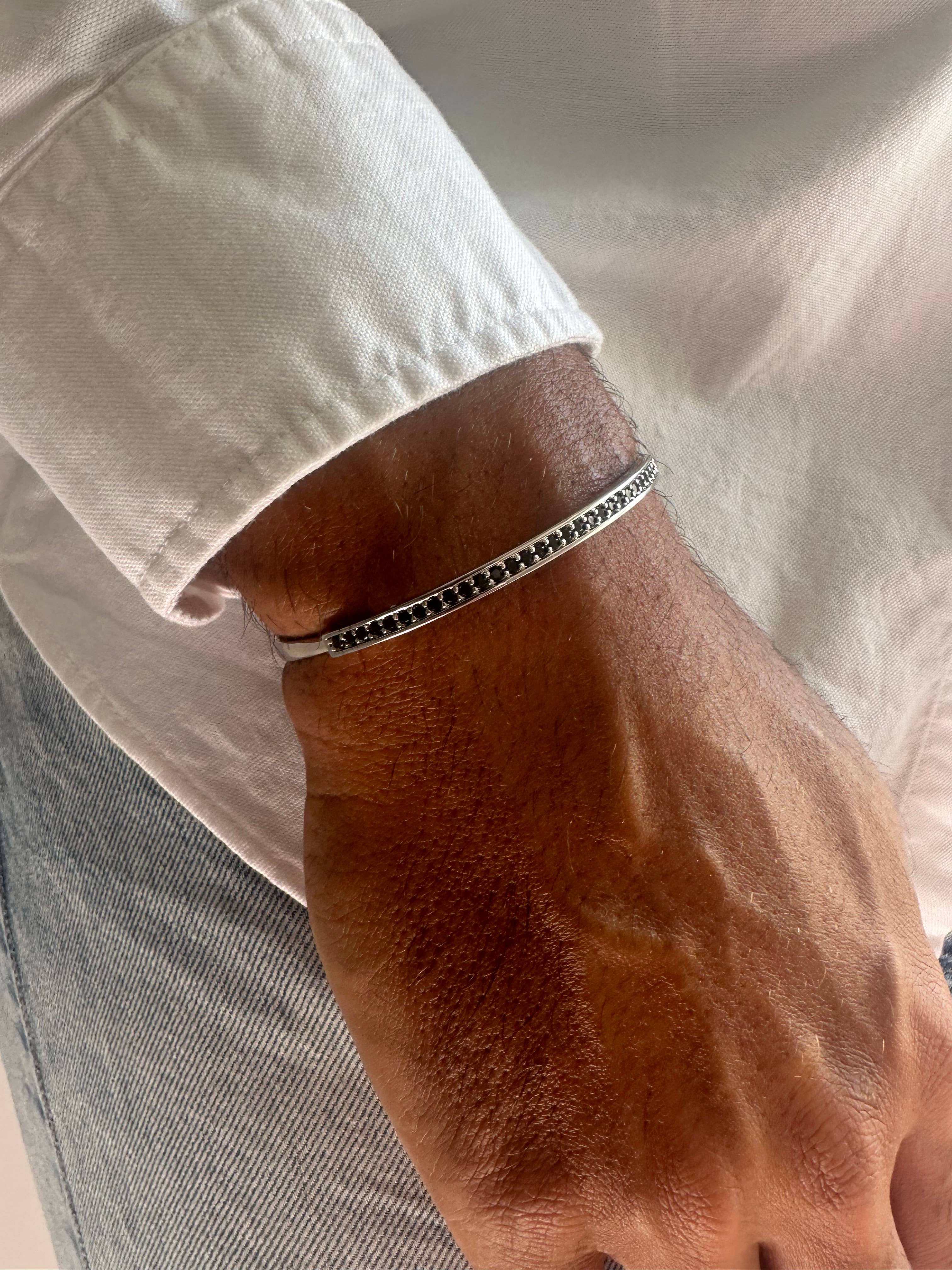 Christina Christi - Vente Bracelet manchette - Bracelet jonc en or pour homme, bracelet manchette en or6