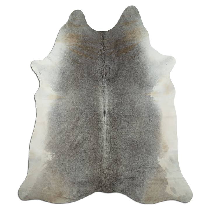 Kohud tæppe - L230 x B200 cm - grå hvid for engroshandel hos Livarto UG (haftungsbeschränkt)