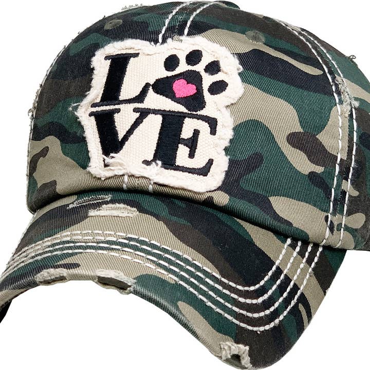 KBETHOS - Wholesale Baseball Cap - Women's - Paw Love Vintage Ballcap13