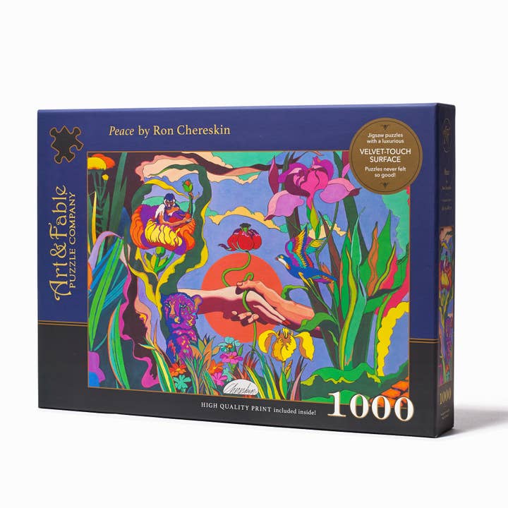 Art & Fable Puzzle Company, LLC - Vendita all'ingrosso Puzzle - Adulti - Peace; Puzzle Velvet-Touch da 1000 pezzi