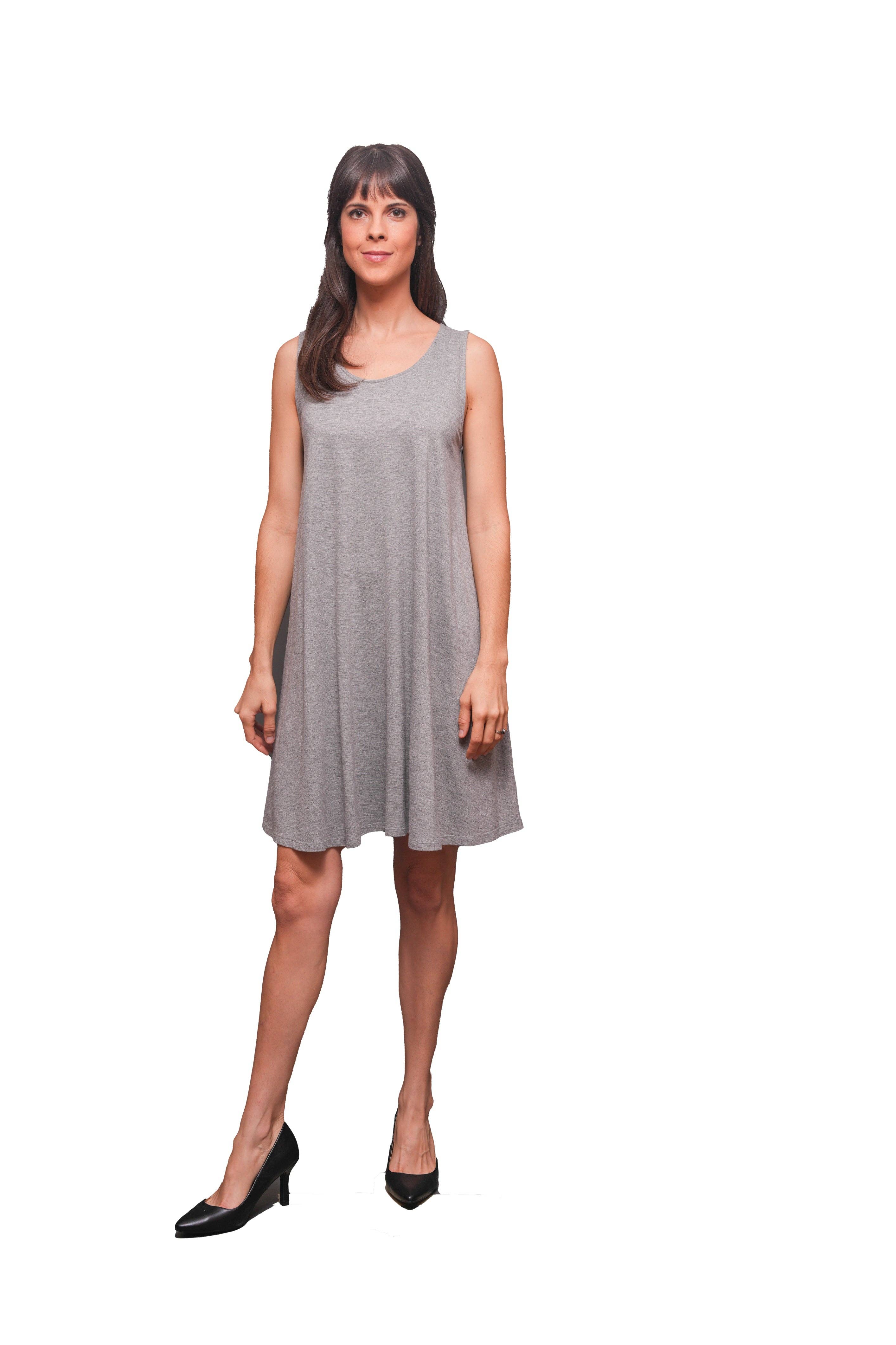 Sacred Threads - Wholesale Dress - Women's - Essential Summer Spandex Umbrella Dress, Solid Colors1