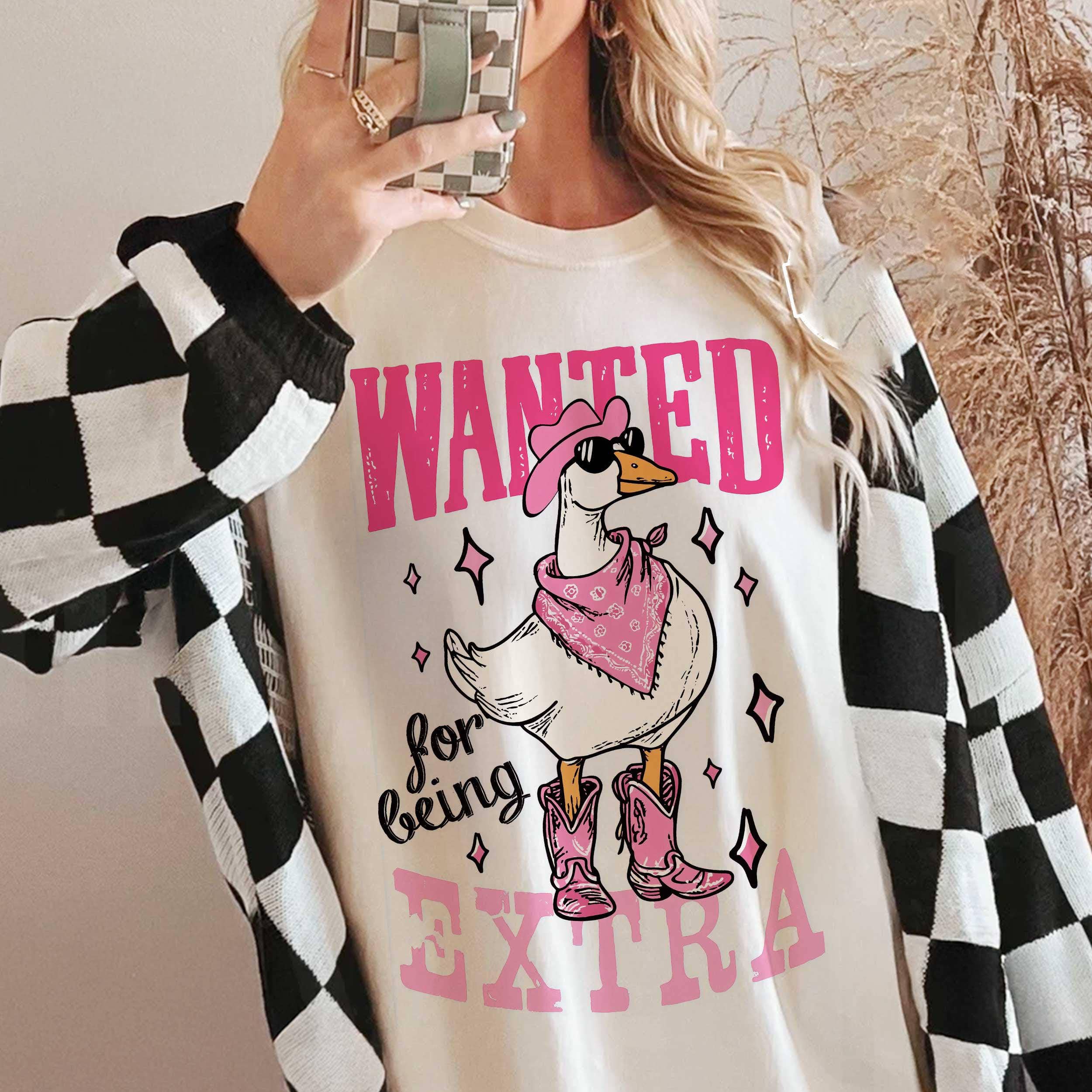 NVC Ecommerce LLC - Wholesale T-Shirt (Graphic) - Women's - Most Wanted T-Shirt, Fun Western Sweatshirt, Western Outlaw