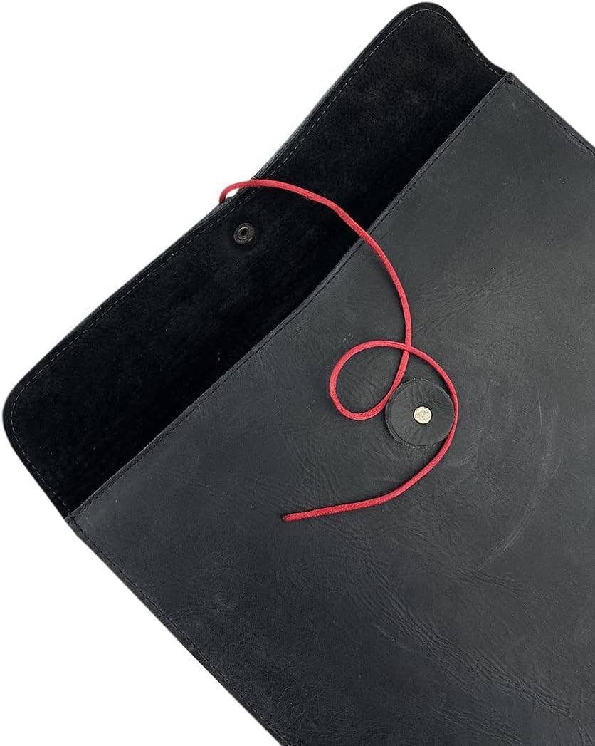 Tuzech Leather - Wholesale Envelopes - Leather Document Holder Mailing Envelope,Office & Work Resume Sales Portfolio Binder Folder-Interview/Legal Document Organizer Handmade (12.5 inches)8