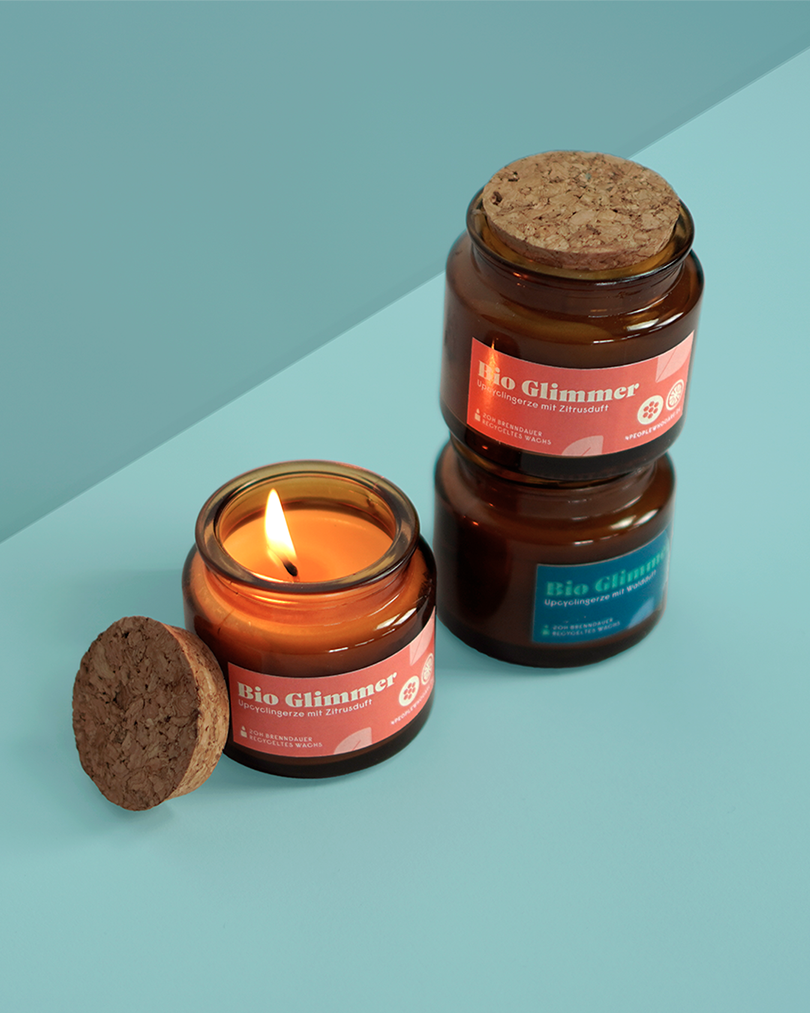 forpeople skincare GmbH - Wholesale Jar/Filled Candle - Upcycling Candle Forest4