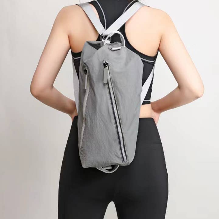 Sonia Nylon Travel and Everyday Nylon Crossbody Backpack Bag for wholesale by AMPERE CREATIONS