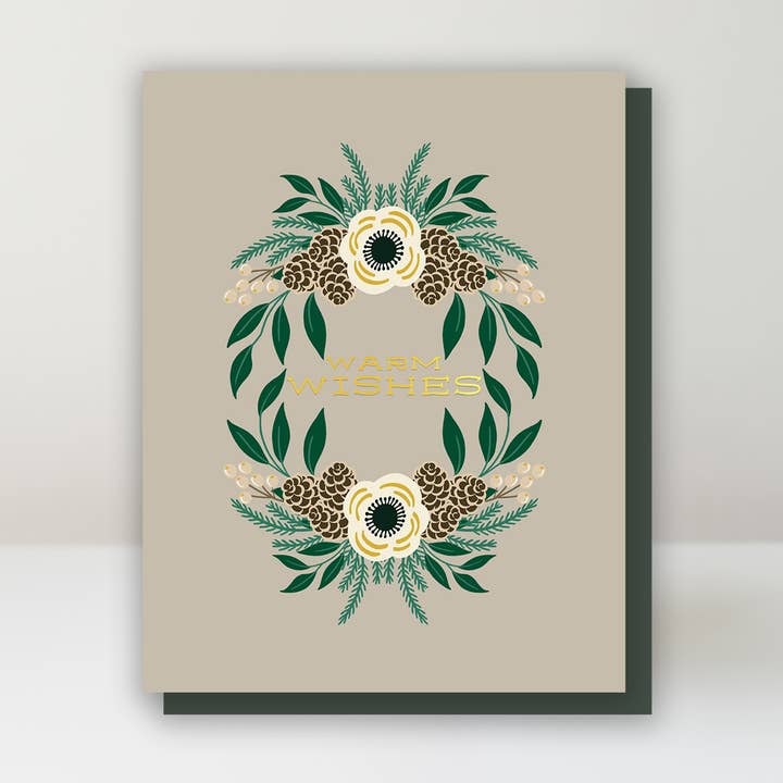 Warm Wishes for wholesale by Papermum Press