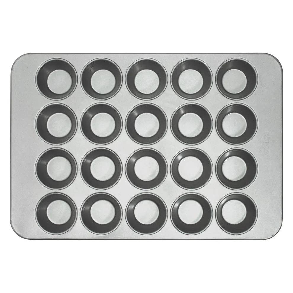 EcoQuality - Wholesale Cupcake/muffin tin - HMF-20E to 48T, 26ga Alum Steel, Silicone Glazed Muffin Pans, EA0