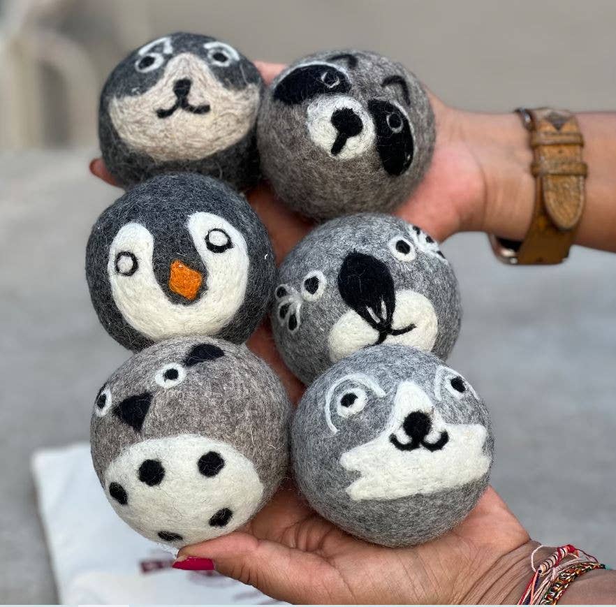 Lungta Imports – wholesale Torktumlarbollar – Torkbollar Filt Extra Large 6 Pk - 100% Ekologisk Ull4