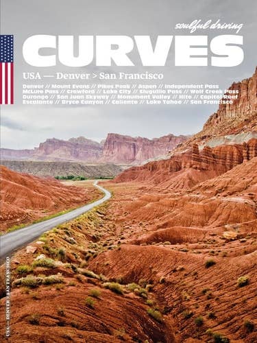 Curves USA: Denver - San Francisco Number 11 by Stefan Bogner for wholesale by Boon Books
